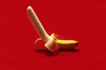 banana symbolizes an enlarged penis through exercise